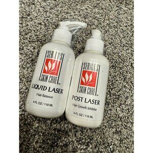 Serious Skin Care Set Liquid Laser and Post Laser 4 oz Each Sealed